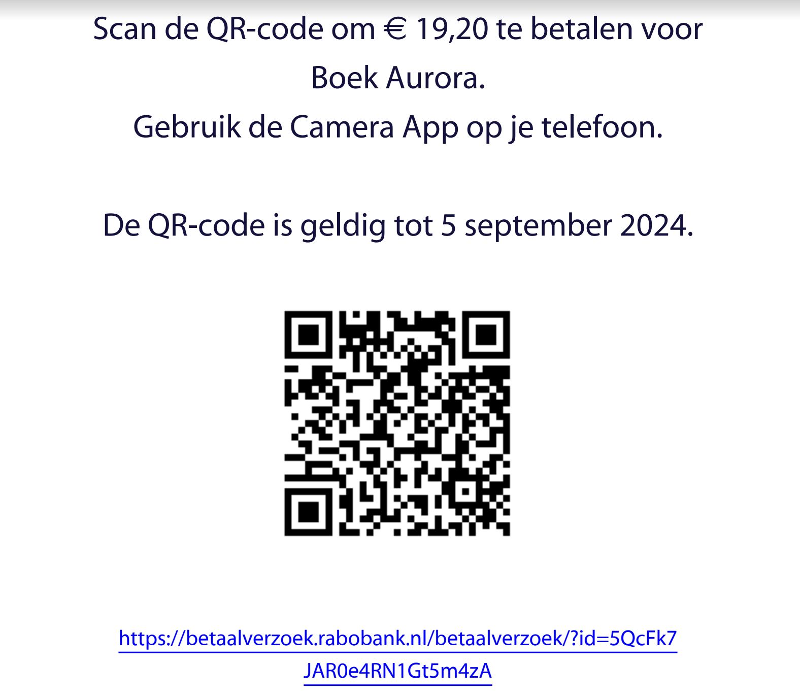 QR code Boek Aurora